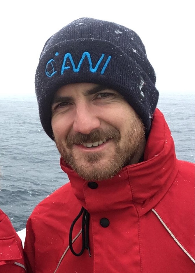 A photo of me with the sea in the background